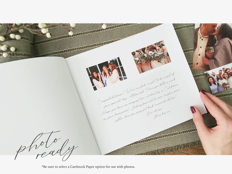 Bruiloft Photobooth Strip gastenboek Instant fotoalbum voor bruiloft afbeelding 5