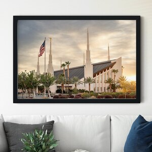 Las Vegas Nevada Temple - Brightness of Hope - Print only - Paper or Canvas - no frame
