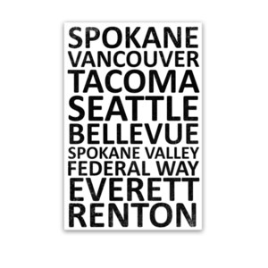 Washington State Print