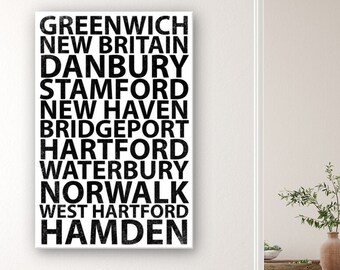 Connecticut State Print