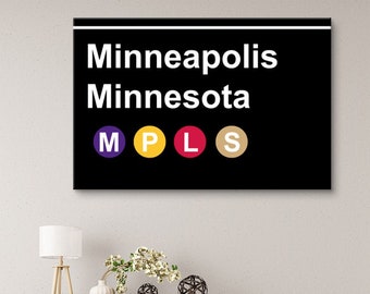 Minneapolis Subway Print