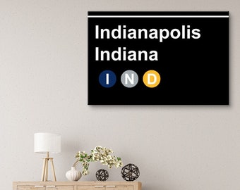 Indianapolis Subway Print