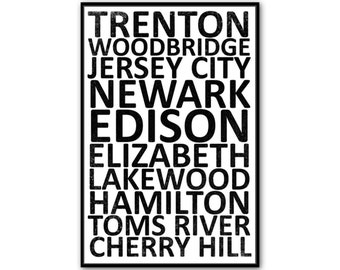 New Jersey State Print