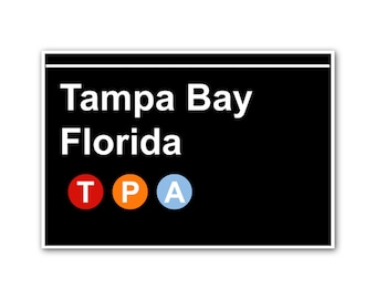 Tampa Bay Subway Print
