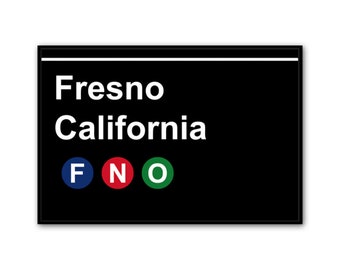 Fresno Subway Print