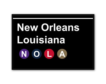 New Orleans Subway Print