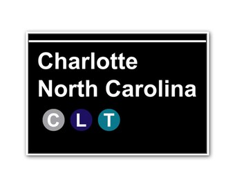 Charlotte Subway Print