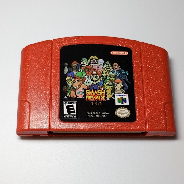 Smash Bros Remix 1.3.0 - Nintendo 64 - Repro Cartridge - English