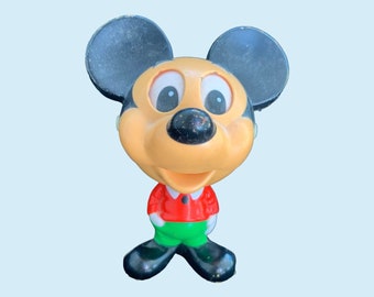 Pratende Mickey Mouse trekkoordpop, jaren 70