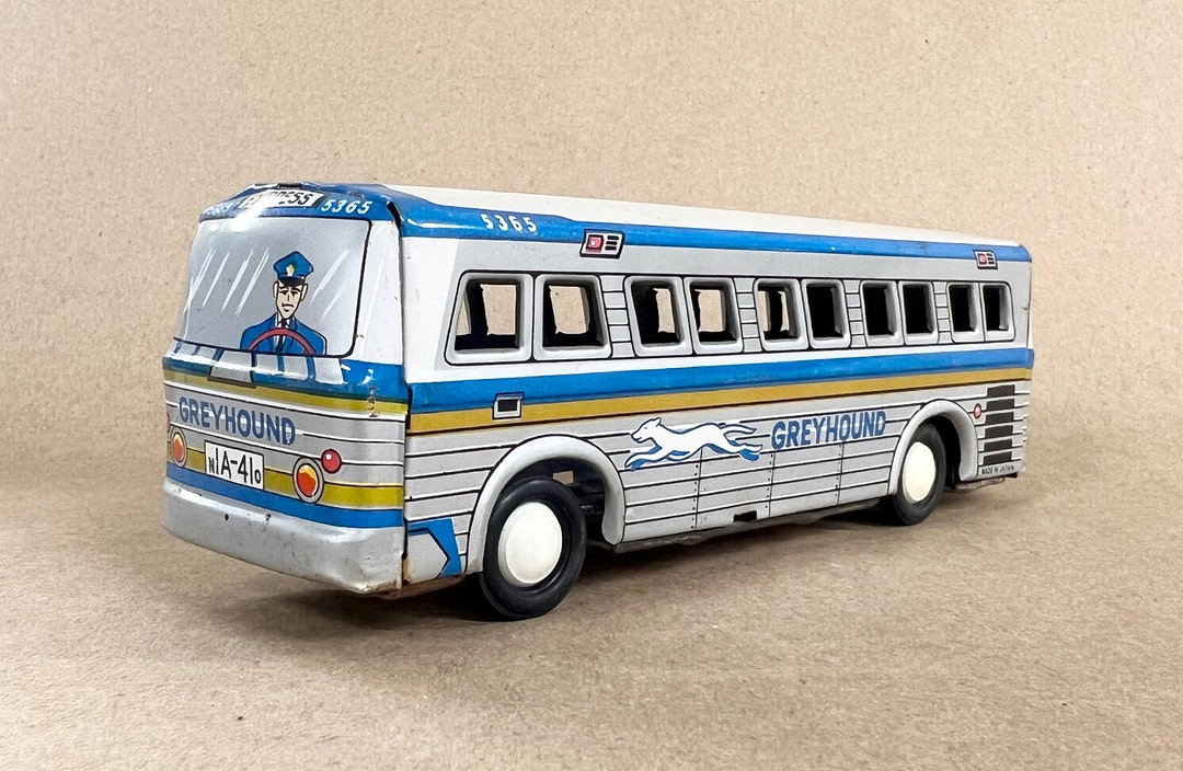 Greyhound BUS BANK ミニカー 　貯金箱 Greyhound Bus Plastic Bank Vintage | eBay