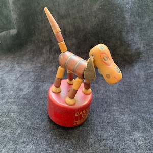Kohnner Brothers Brave Dog Wooden Wokouwa Puppet-1940’s