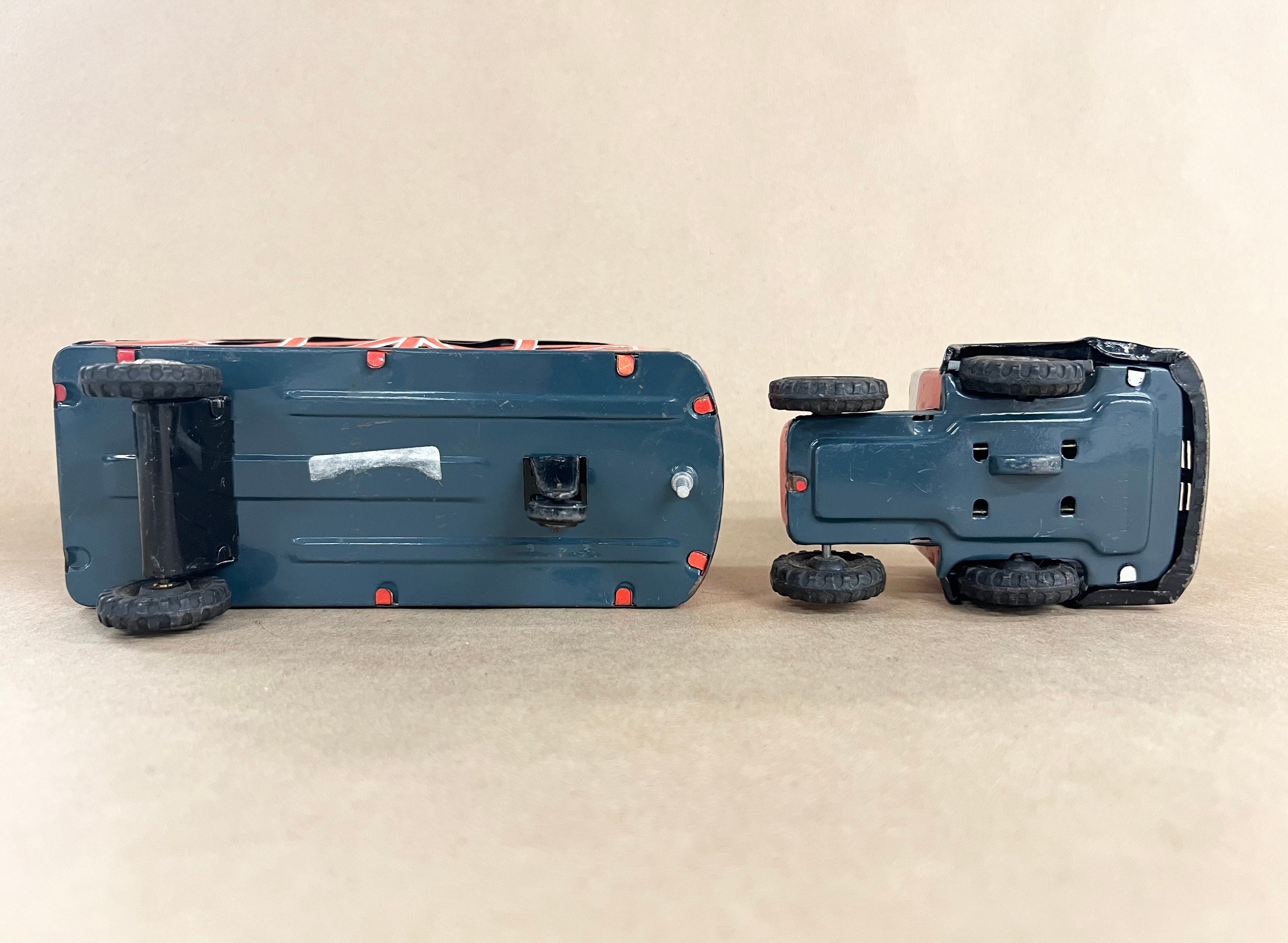 Vintage 1950s Tin Litho Livestock Truck: Japanese Friction Toy - Etsy