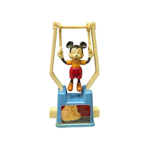 Mickey Mouse Tricky Trapeze Push Button Acrobat