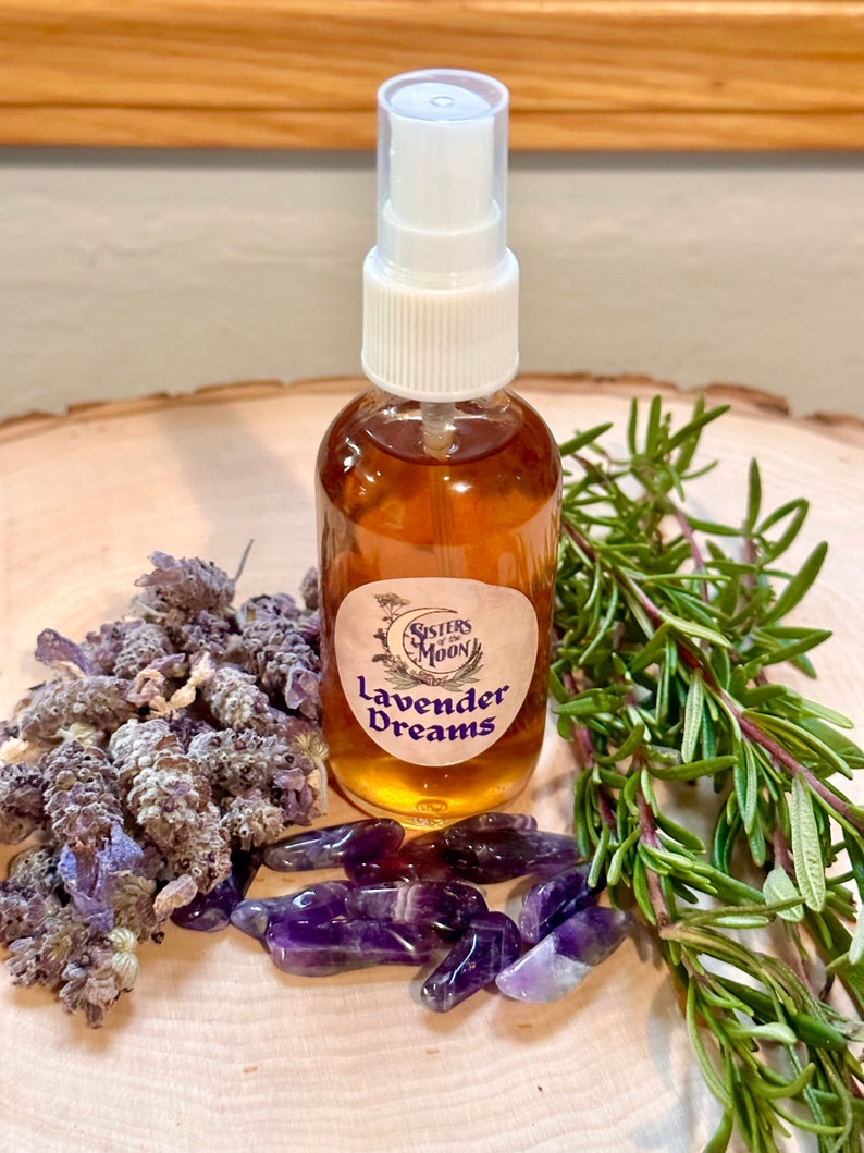 Organic Lavender Rosemary Room & Body Spray With Dream Etsy