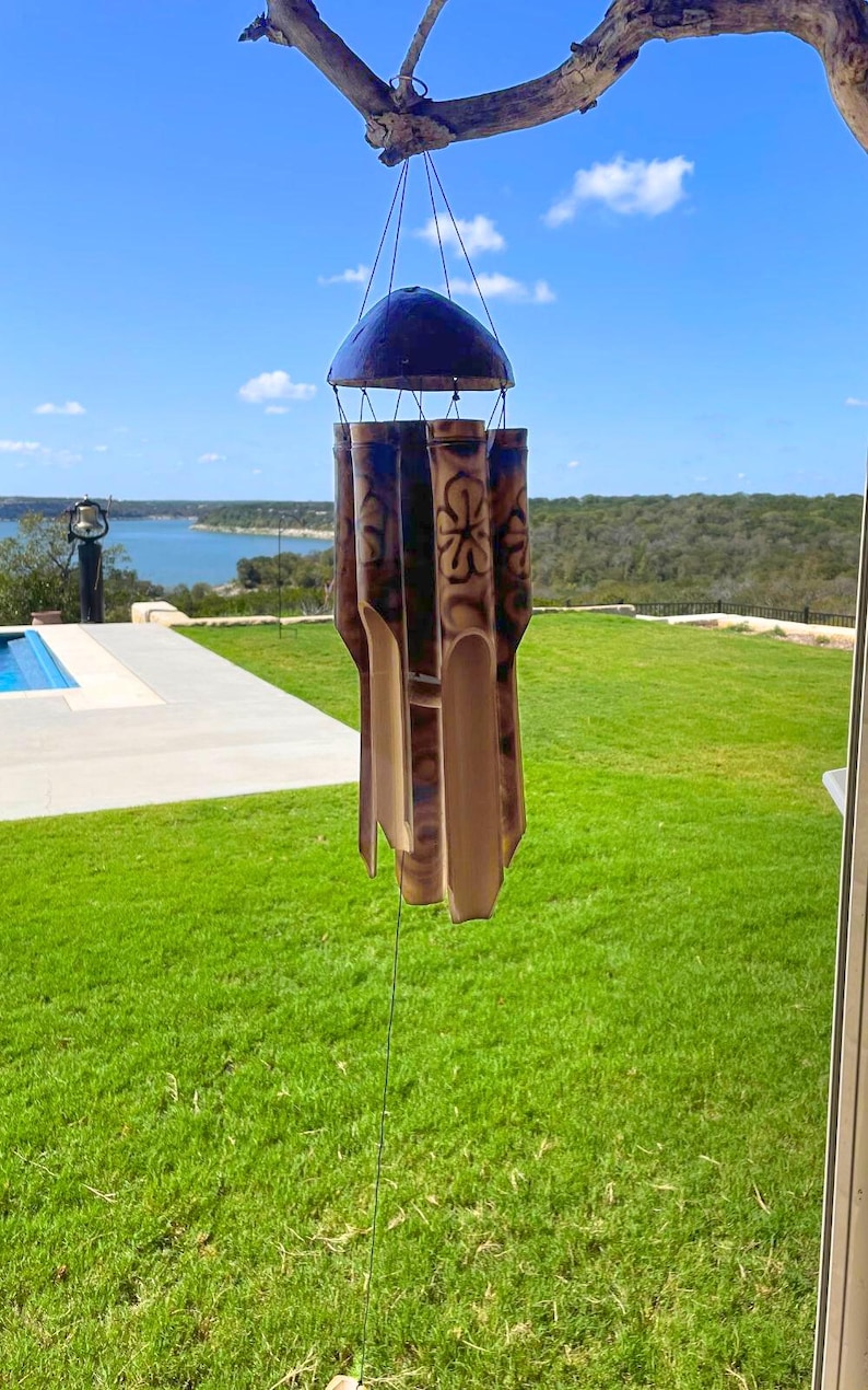 Bamboo Rustic Wind Chime