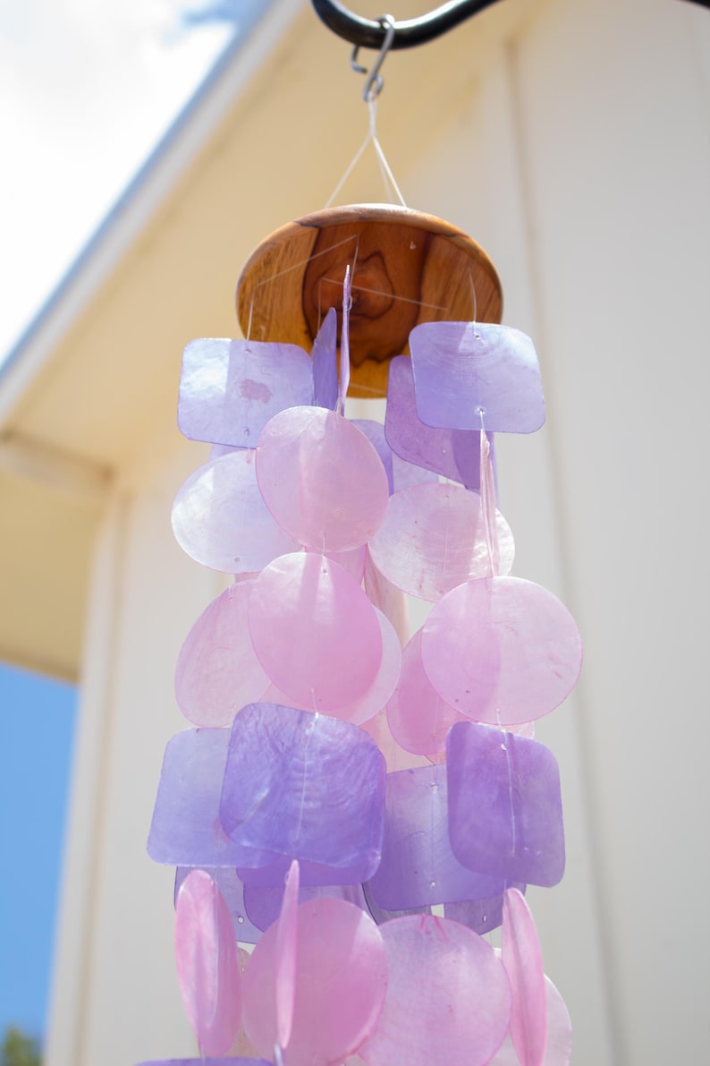 Solange & Frances Capiz Shell Wind Chime - Thumbnail 5