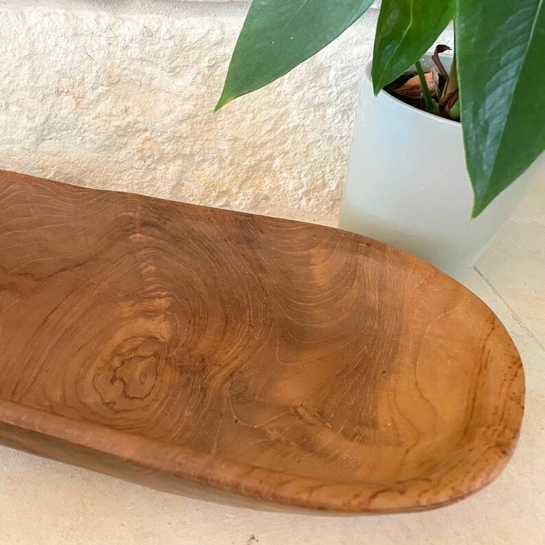 Driftwood Bowl Centerpiece Farmhouse Table Rustic Design Wooden Handmade Gift Men Home Dining Display Natural Wood Artisan Piece Unique image 13