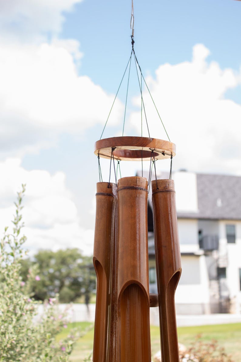 Bamboo Rustic Wind Chime