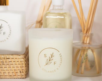 Ethical Clean Soy Wax Luxury Candle Hand-Poured Aromatherapy Spa Home Fragrance Original Scent Bathroom Decor Housewarming Gift