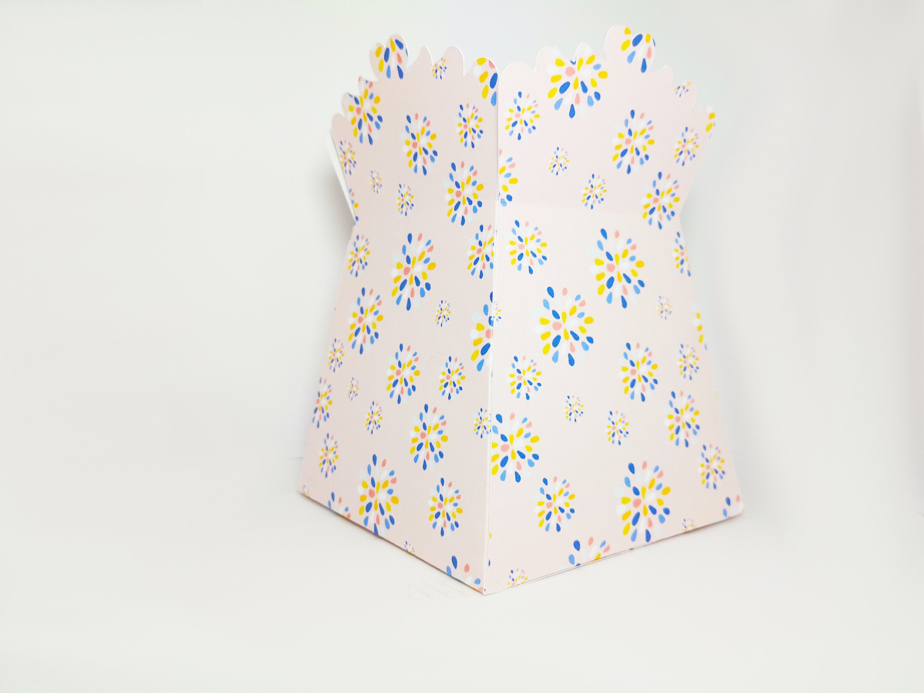 Vase box flower vases bouquet SVG DXF pdf Instant download Etsy