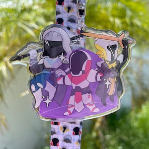 Destiny Guardians Lanyard Keychain