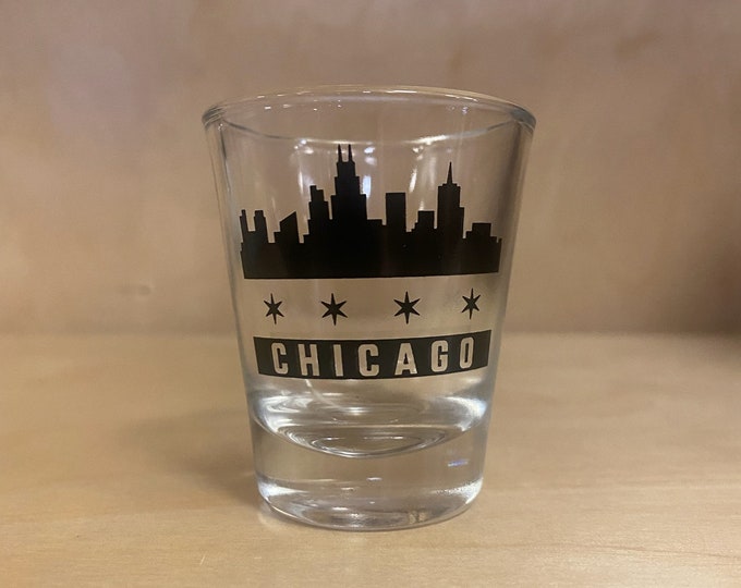 Chicago Skyline Shot Glass