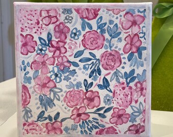 Mini pittura floreale