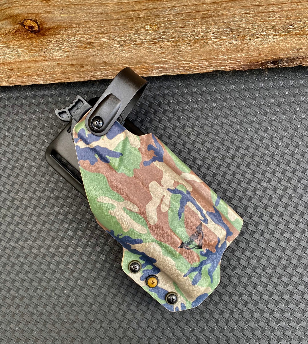 Kilo Level II Duty/ Tactical Light Bearing Holster For HK USP 45 w/ Surefire X300u and Ubl Set