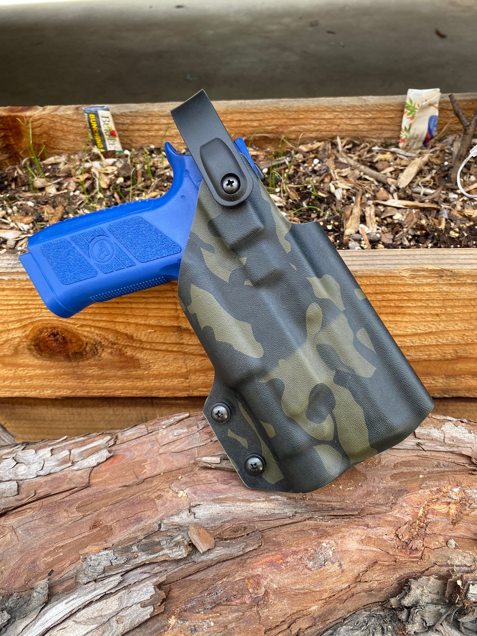 Kilo Duty/ Tactical Light Bearing Holster For CZ P09 with Etsy