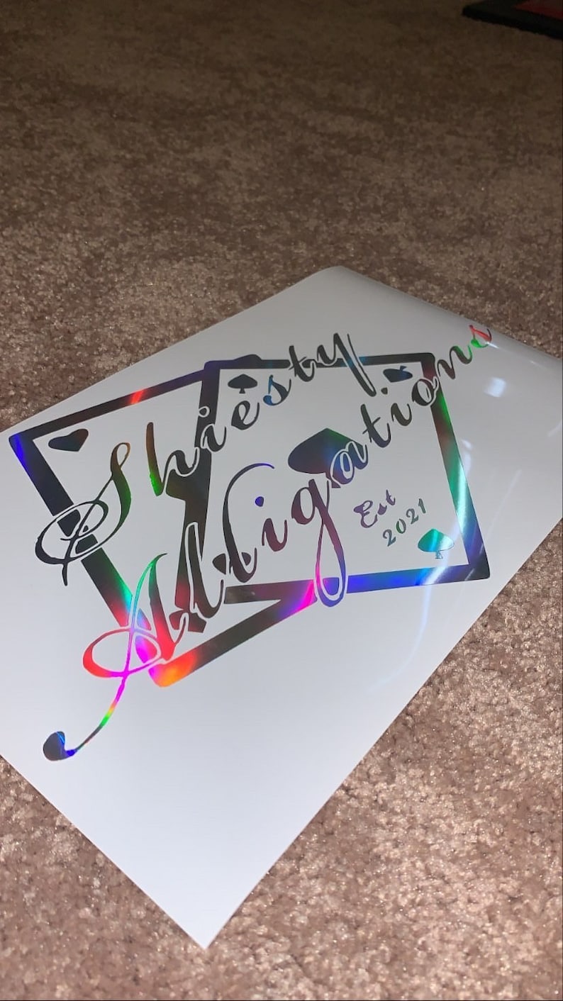 Shiesty Alligations Club Decal