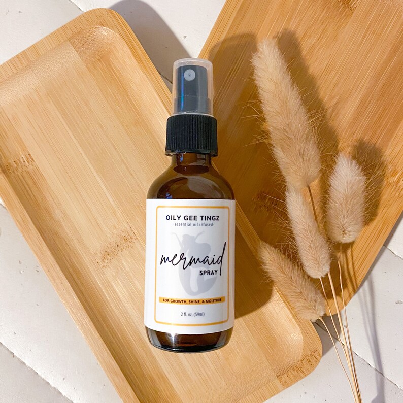 Mermaid Hair Spray Nontoxic for Healthy Hair Growth, Shine, Texture