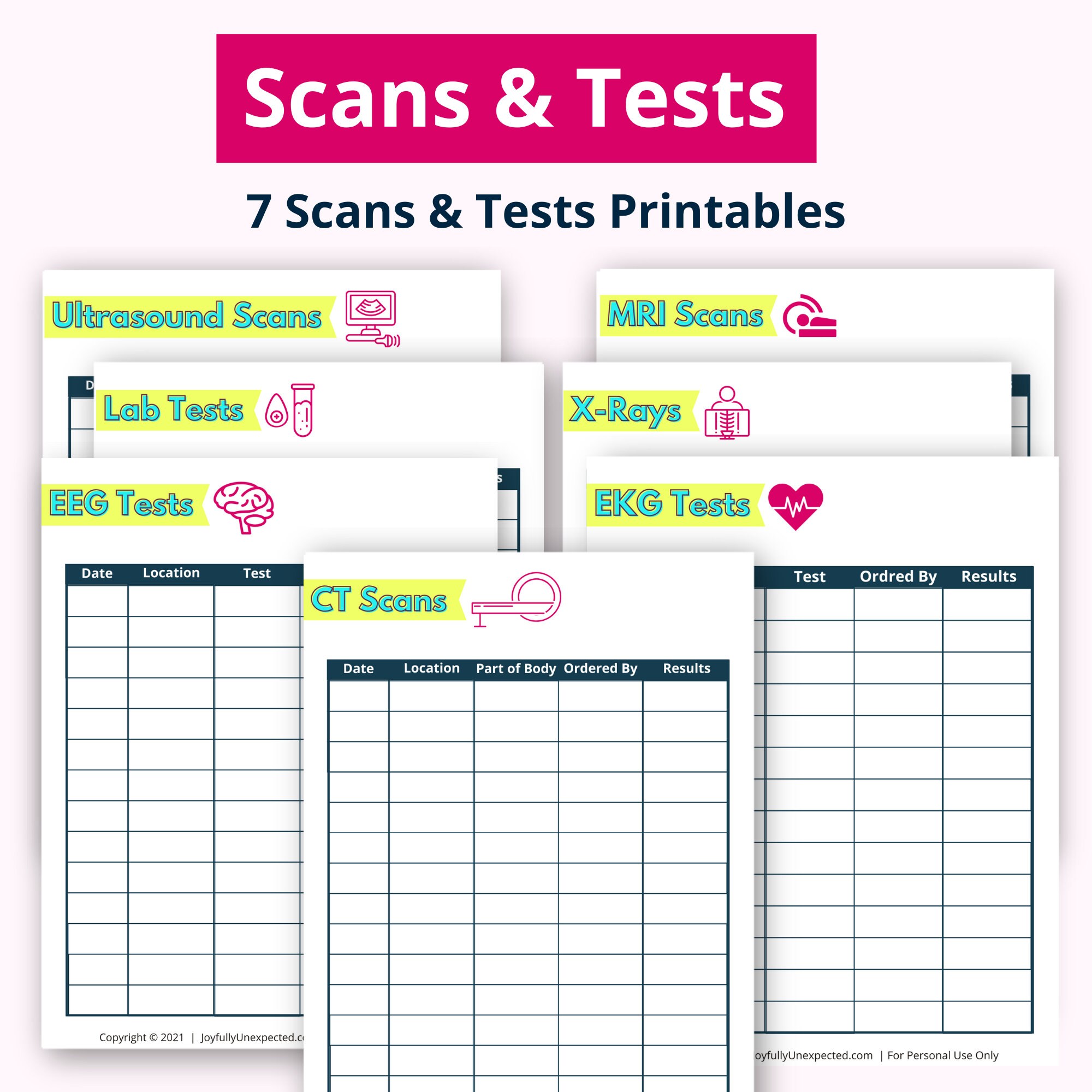 Special Needs Medical Binder Printable Etsy
