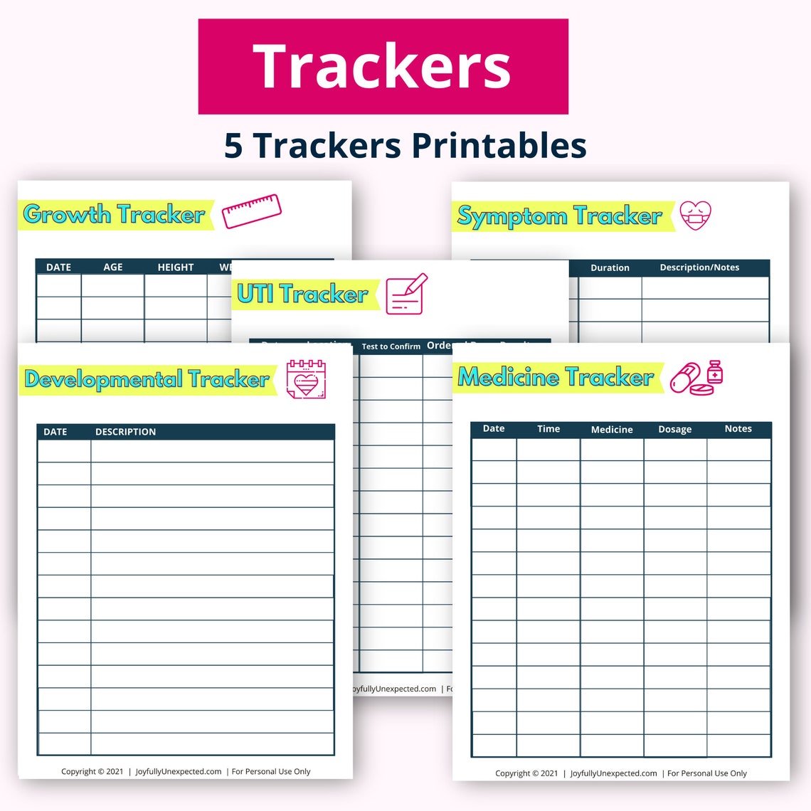 Special Needs Medical Binder Printable Etsy