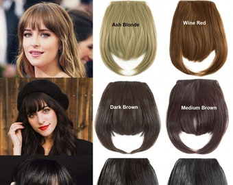 instant fringe with clip in bangs by hairdo