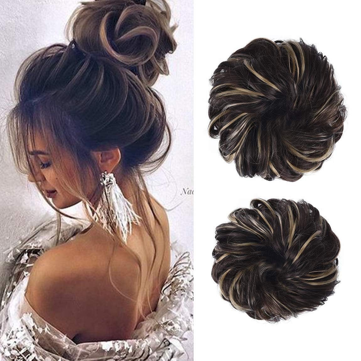 Messy Bun Hair Piece - Etsy Messy Bun Hair Piece - Etsy