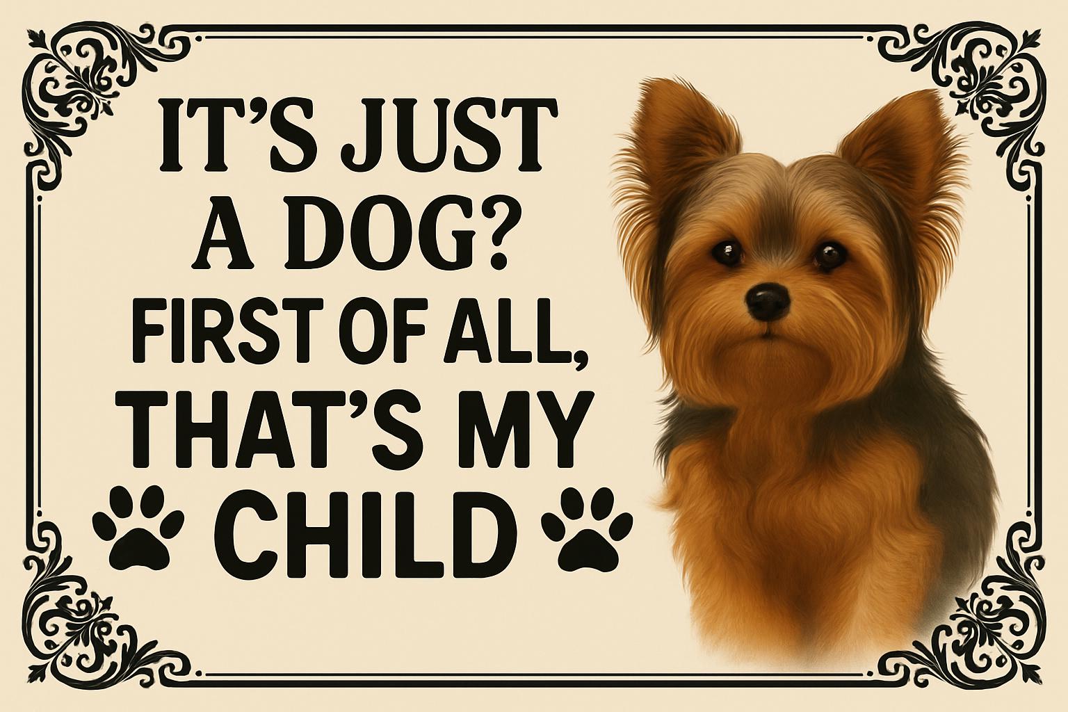 Funny Dog Mom/dad Gift: Customizable Pet Sign With Breed PNG