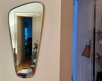 Wedel Irregular Home Mirror Asymmetrical Wall Design Aesthetic Mirror