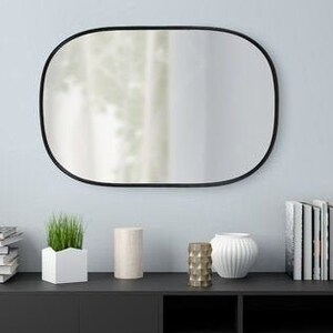 Rectangle Wall Mirror Irregular Home Mirror Asymmetric Home Design Mirror Aesthetic Decor Wall Art image 3