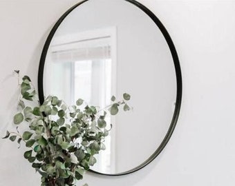 Elyss Round Home Bronze Mirror Wall Decoration Aesthetic Home Design Wall Hanging Mirror