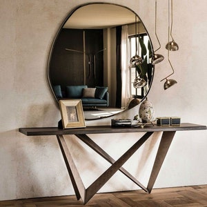 Asymmetrical Mirror Home Decor,Irregular Mirror,Aesthetic Mirror Wall Decor