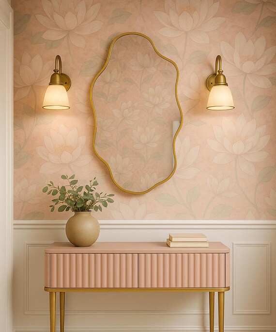 Istanbul Irregular Mirror Asymmetrical Design Bathroom Mirror Aesthetic Mirror Home Decor Luxury Mirror