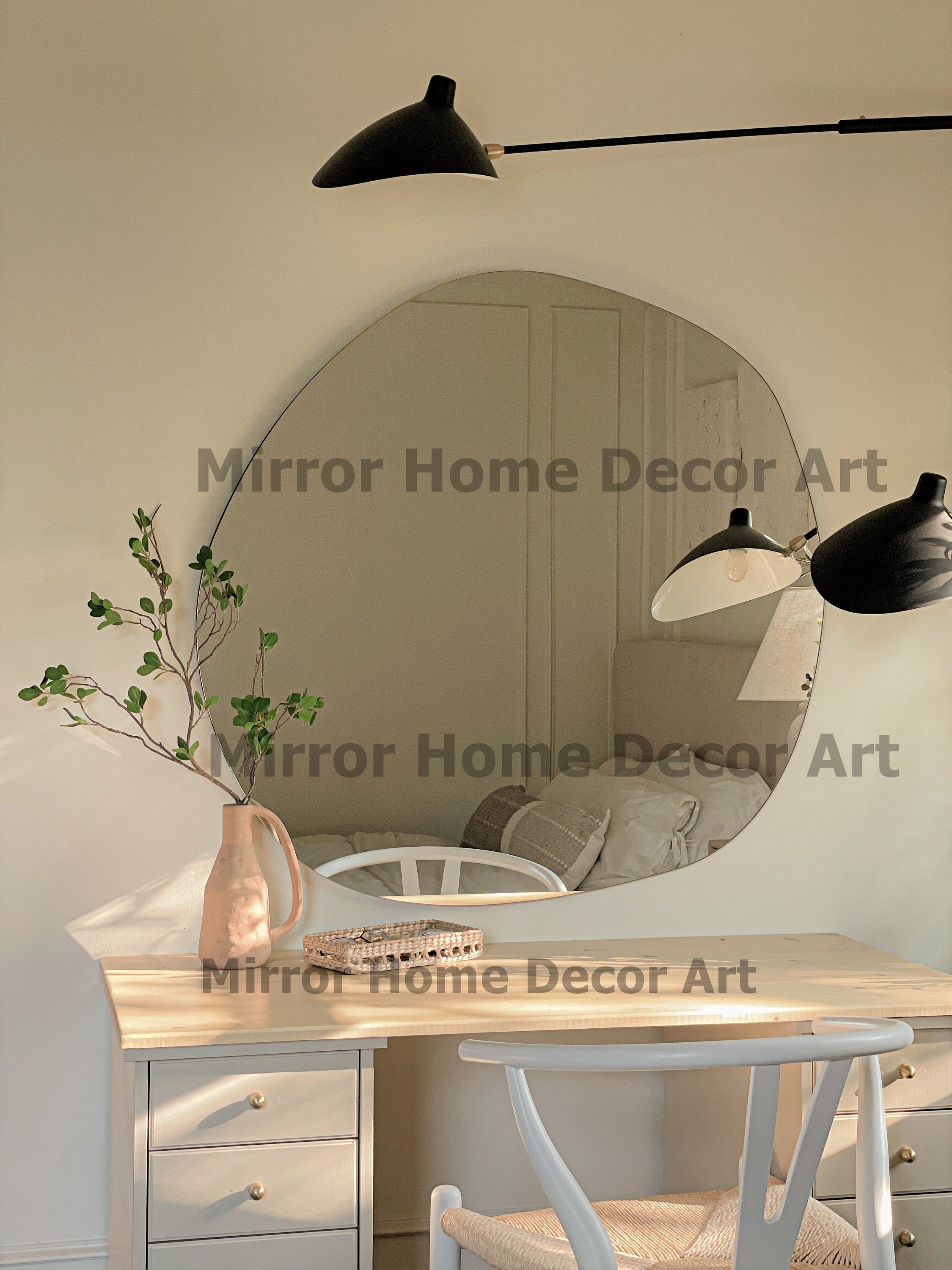 No Nails Geo Mini Mirrors, Dorm Wall Decor