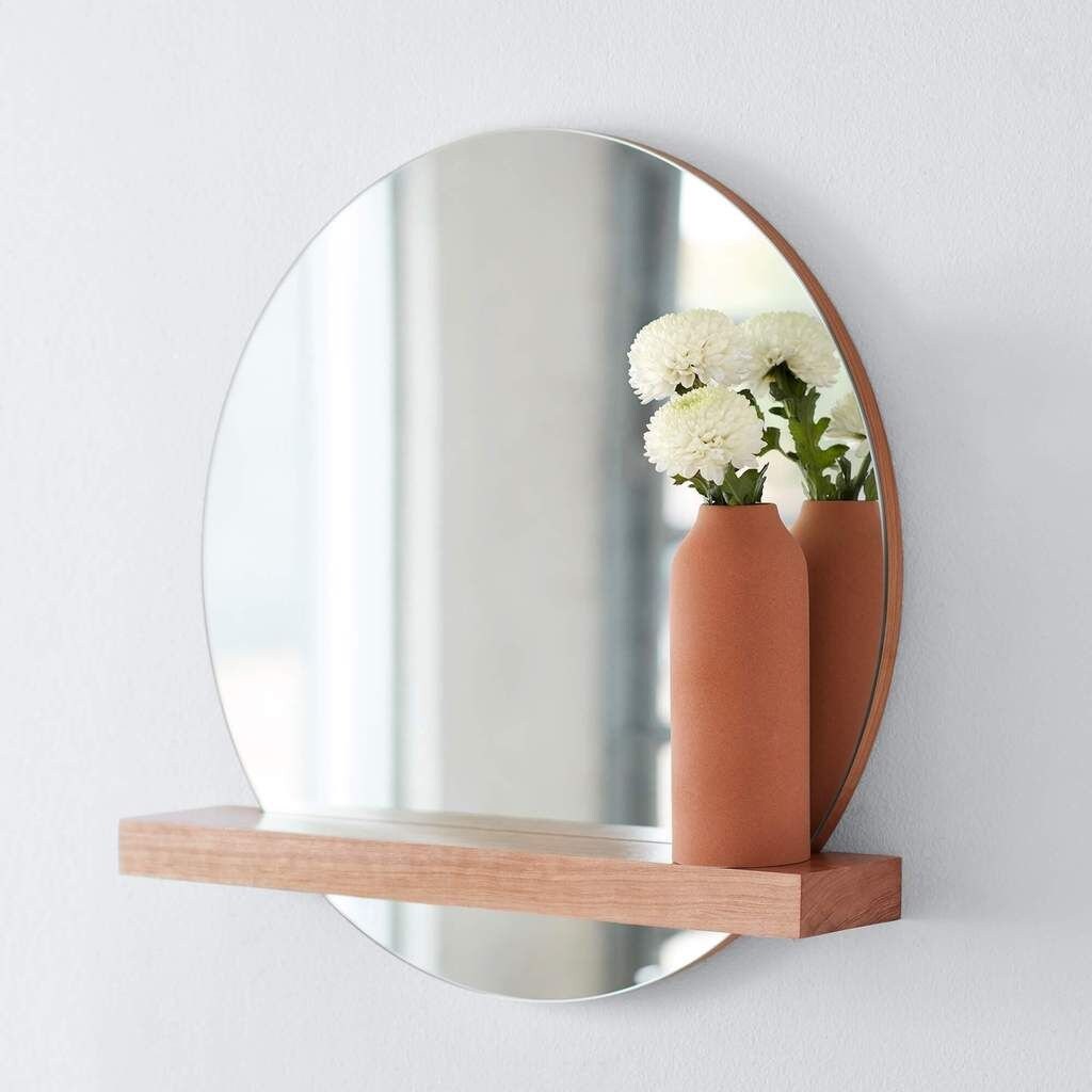 Miroir Avec L'étagère