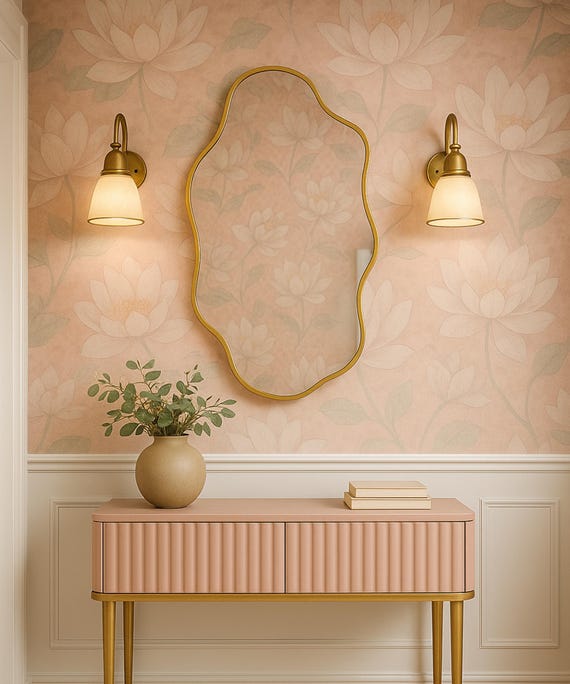Istanbul Irregular Mirror Asymmetrical Design Bathroom Mirror Aesthetic Mirror Home Decor Luxury Mirror