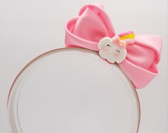 Satin Headband for girls/ Plastic headband/ Cute headband