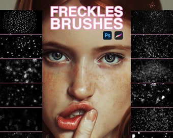 Pinceles de pecas para Photoshop y Procreate