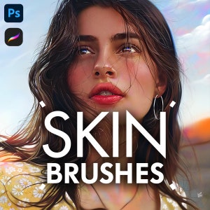 Skin Brushes for Photoshop and Procreate