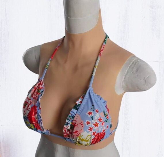 Aguanieve Moda Treinta Sujetador realista de silicona en forma de mama senos falsos - Etsy México