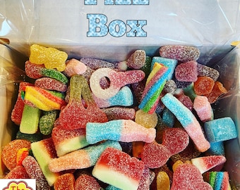 Fizzy Sweet Box (all fizzy sweets) 500g/750g/1kg/1.5kg