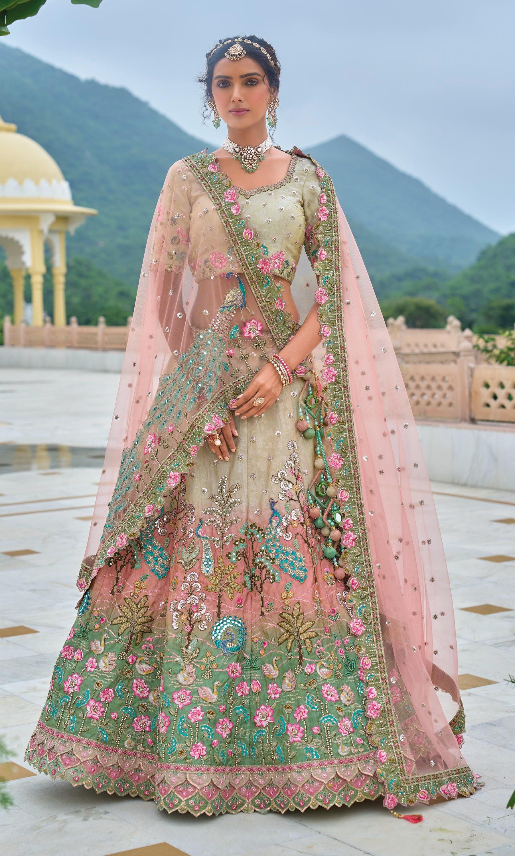 bridal skirt and top indian